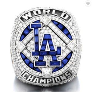 LA Dodgers‎ 2020 Championship Ring Seager MLB Fan Edition